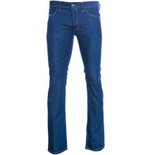 (W34) DIESEL Mens Jeans Regular Fit Straight Cotton Trousers Casual Blue Denim Pants