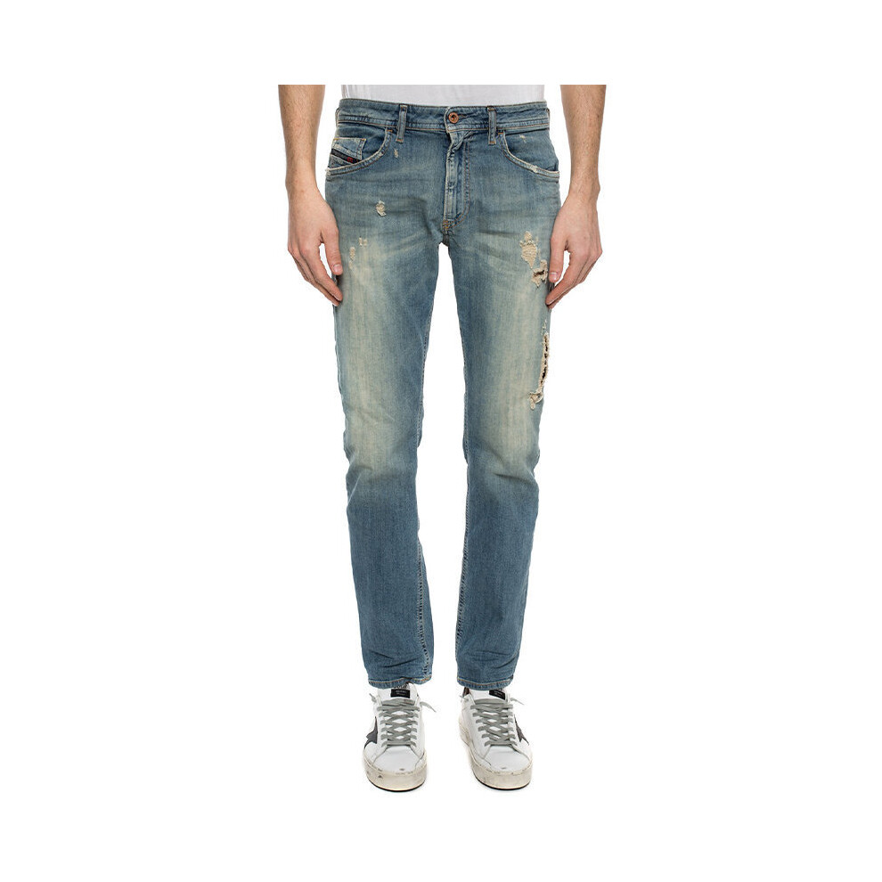 (W34 L32) DIESEL THOMMER 0B1AU Mens Jeans New With Defect