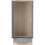 Nevada 2 Door 1 Drawer Wardrobe Bedroom Set Grey Gloss/Light Oak 6