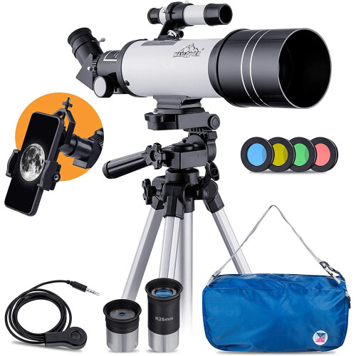 MAXLAPTER Telescopes for Astronomy for Kids and Teenager Beginners, 400