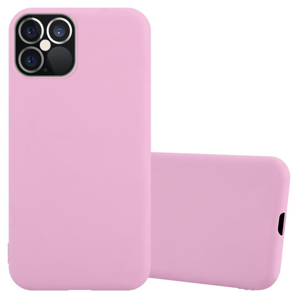 (Candy Rosa, Apple Iphone 12 Pro Max (6,7" Zoll)) Cadorabo Case For Apple Iphone 12 Pro Max Cover Protection Tpu Silicone Gel Back Case Pink 4063758182394
