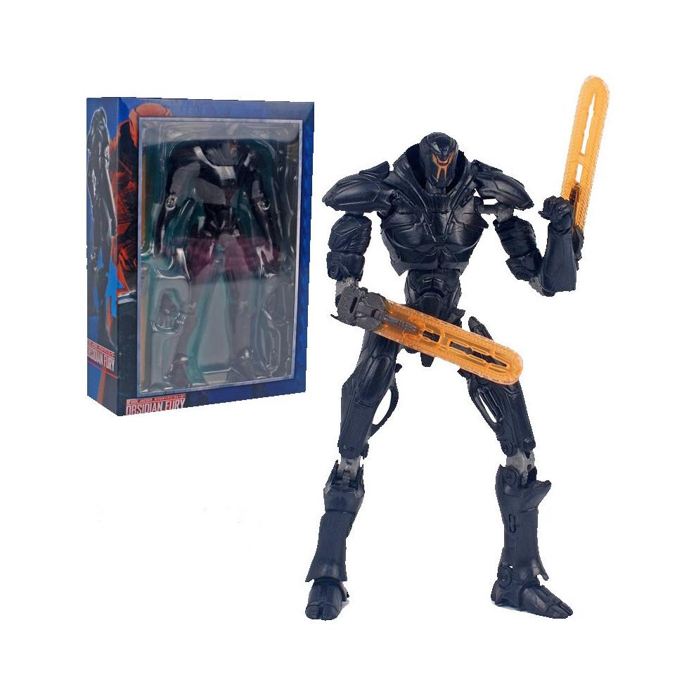 NECA Pacific Rim 2 obsidian fury Action Figure Collection Robot 6.3"