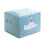 Clothes Organizer Storage Bag A light blue 2