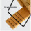 Bamboo Reading Book Stand Adjustable Tablet Holder 2