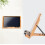 Bamboo Reading Book Stand Adjustable Tablet Holder 4