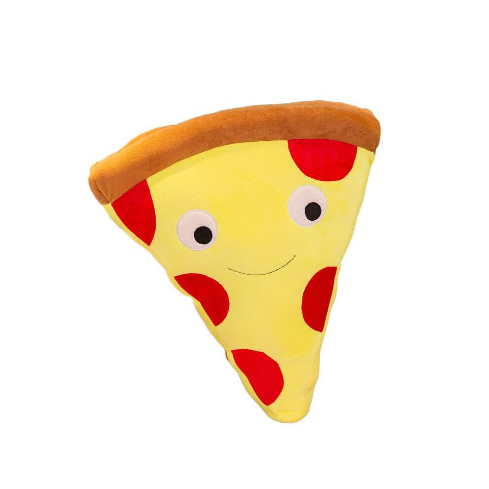 (Pizza, 30cm/11.8in) Cartoon Plush Food Pillow Hamburger French Fries Toy Pizza Pillow Cushion Kids Toys Gift