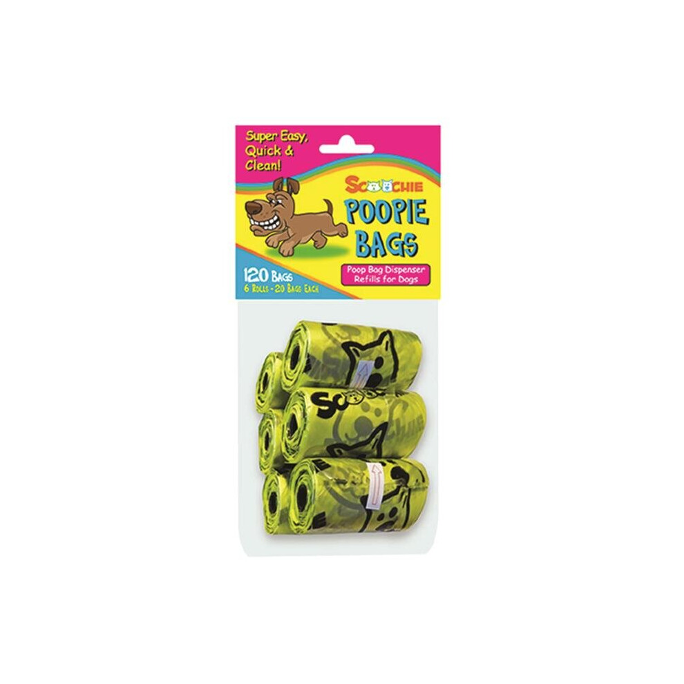 Schoochie Pet 401 Poop Dog Waste Poop Bags - 6 Pack-image-OPC-P8S595B-NEW
