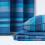 Homescapes (150 x 200 cm, Blue) Cotton Morocco Striped Throw 6