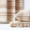 Homescapes (255 x 360 cm, Beige) Cotton Morocco Striped Throw 6