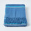 Homescapes (150 x 200 cm, Blue) Cotton Morocco Striped Throw 2