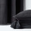 Homescapes (150 x 200 cm, Black) Cotton Rajput Ribbed Throw 6