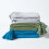 Homescapes (150 x 200 cm, Teal) Cotton Rajput Ribbed Throw 7