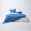 Homescapes (150 x 200 cm, Blue) Cotton Rajput Ribbed Throw 3