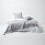 Homescapes (150 x 200 cm, Silver Grey) Cotton Rajput Ribbed Throw 3