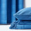 Homescapes (150 x 200 cm, Blue) Cotton Rajput Ribbed Throw 6