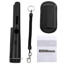 (black) New Handheld Metal Detector Positioning Rod Detector
