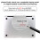 Internal Battery for Apple MacBook Pro 13" A1708 2016 2017 Replacement A1713 Part 7