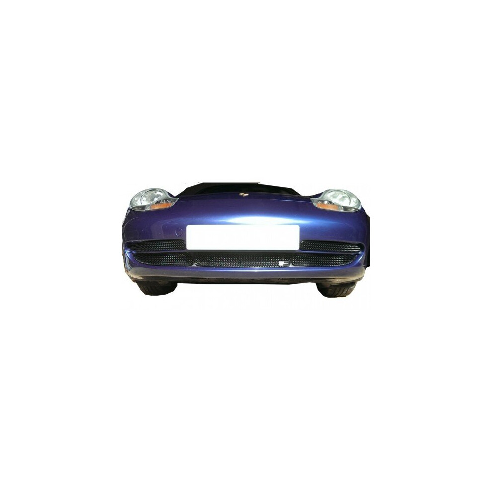 (Black) Porsche Carrera 996 (Manual/Tiptronic) - Outer Grille Set (1997 To 2002) Black 5060448597123