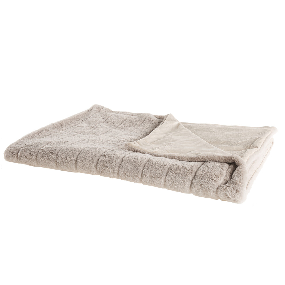 Blanket 150 x 200 cm Beige LABYAR