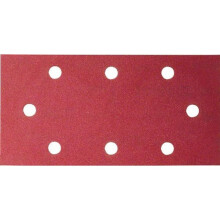 Bosch Home and Garden 2609256A92 10-Piece Sanding Sheet Set for Orbital Sanders 93 x 185, 240
