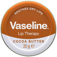 Vaseline Lip Balm Therapy Petroleum Jelly 20g Cocoa Butter (Pack of 12)
