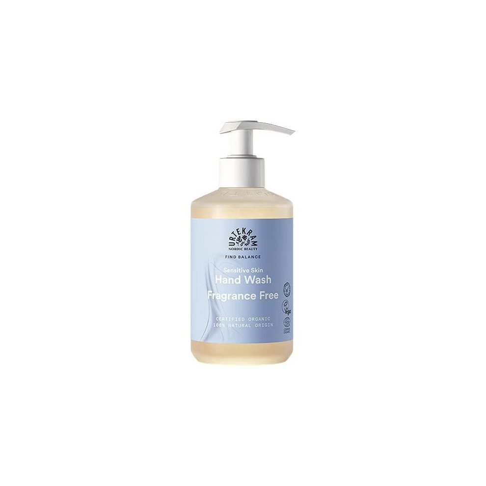 Urtekram Organic Find Balance Fragrance Free Hand Wash Sensitive Skin 300Ml