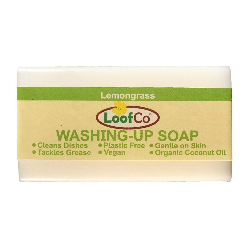 Loofco Washing Up Soap Bar Palm Oil Free - Lime 100G