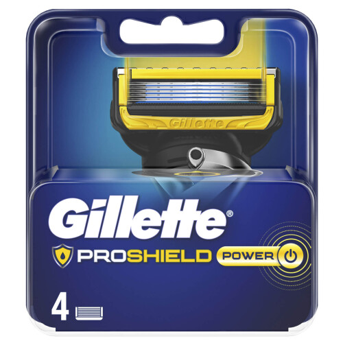 Gillette Gillette Proshield Power Razor confezione da 4 pezzi