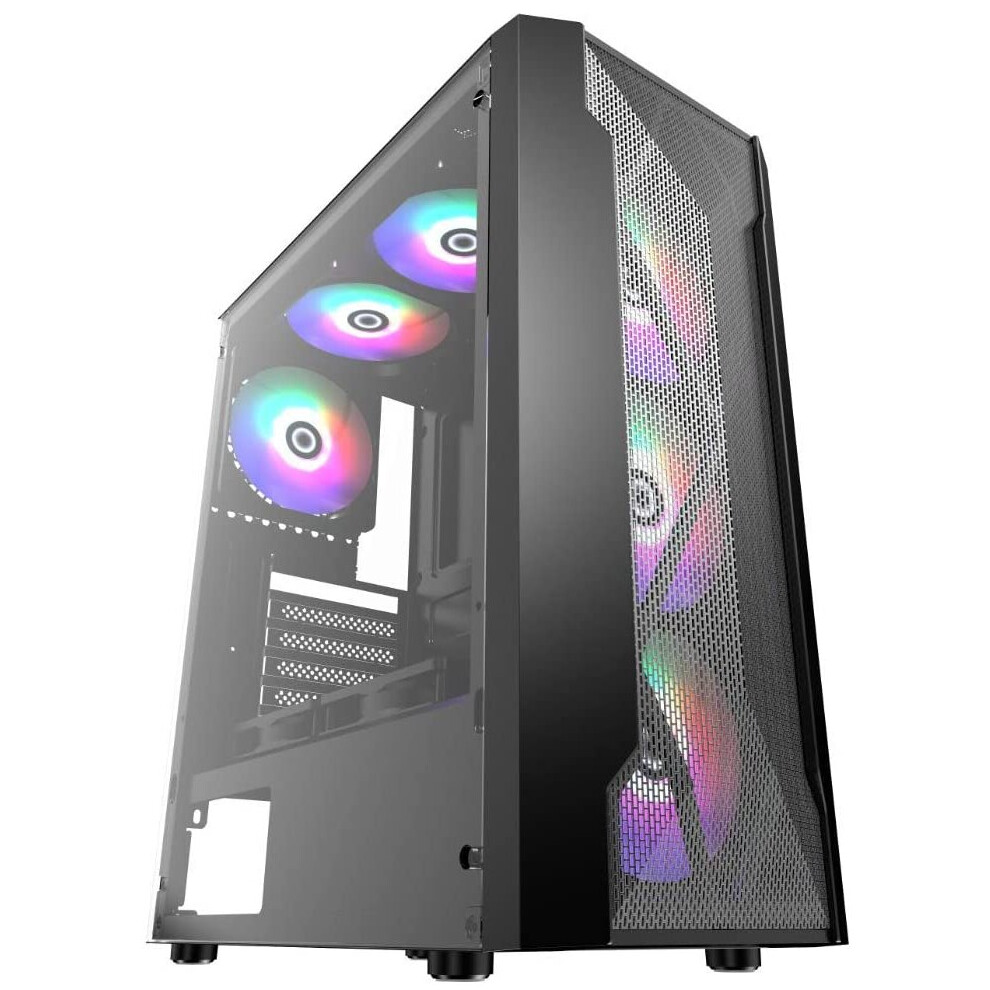 AvP Quasar Mid Tower Case With 3 X RGB Fans