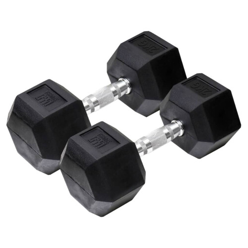 Orange Gym - Hex-Hantel - 2 kg - 2er-Set