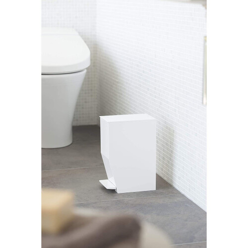 Yamazaki Trash can, White, One size 1