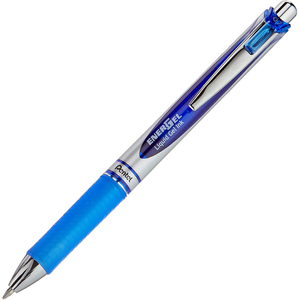 Pentel Bl77-Blue Gel Rollerball Energel With Pressure Mechanism, 1 Piece 0.7Mm