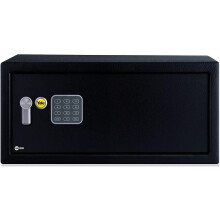 Yale YLC/200/DB1 Laptop Alarmed Value Safe, 130 db built in Alarm, Steel Construction, Steel Locking Bolts, Emergency Overide Key