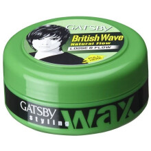 Gatsby Hair Styling Wax Loose & Flow 75g Green