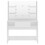 VidaXL vidaXL Makeup Table with LED Lights MDF White Cosmetic Vanity Dressing Table 3
