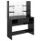 VidaXL vidaXL Makeup Table with LED Lights MDF Shining Black Cosmetic Dressing Table 5