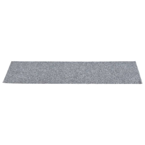 VidaXL vidaXL 15x Self-adhesive Stair Mats Rectangular Light Grey Stair Protector 2