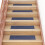 VidaXL vidaXL 15x Self-adhesive Stair Mats Rectangular Grey Blue Home Stair Protector 1