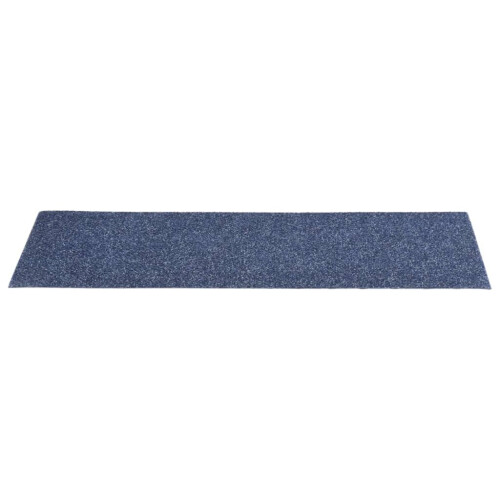 VidaXL vidaXL 15x Self-adhesive Stair Mats Rectangular Grey Blue Home Stair Protector 2
