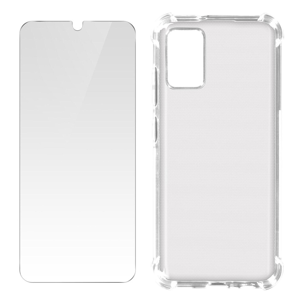 Protection Pack Samsung Galaxy A02s Soft Case And Tempered Glass Clear 3662427573047