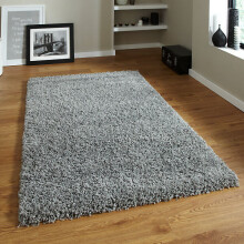 (Grey, 80 x 150 Cm) Think Rugs Vista 2236 Shaggy Rug