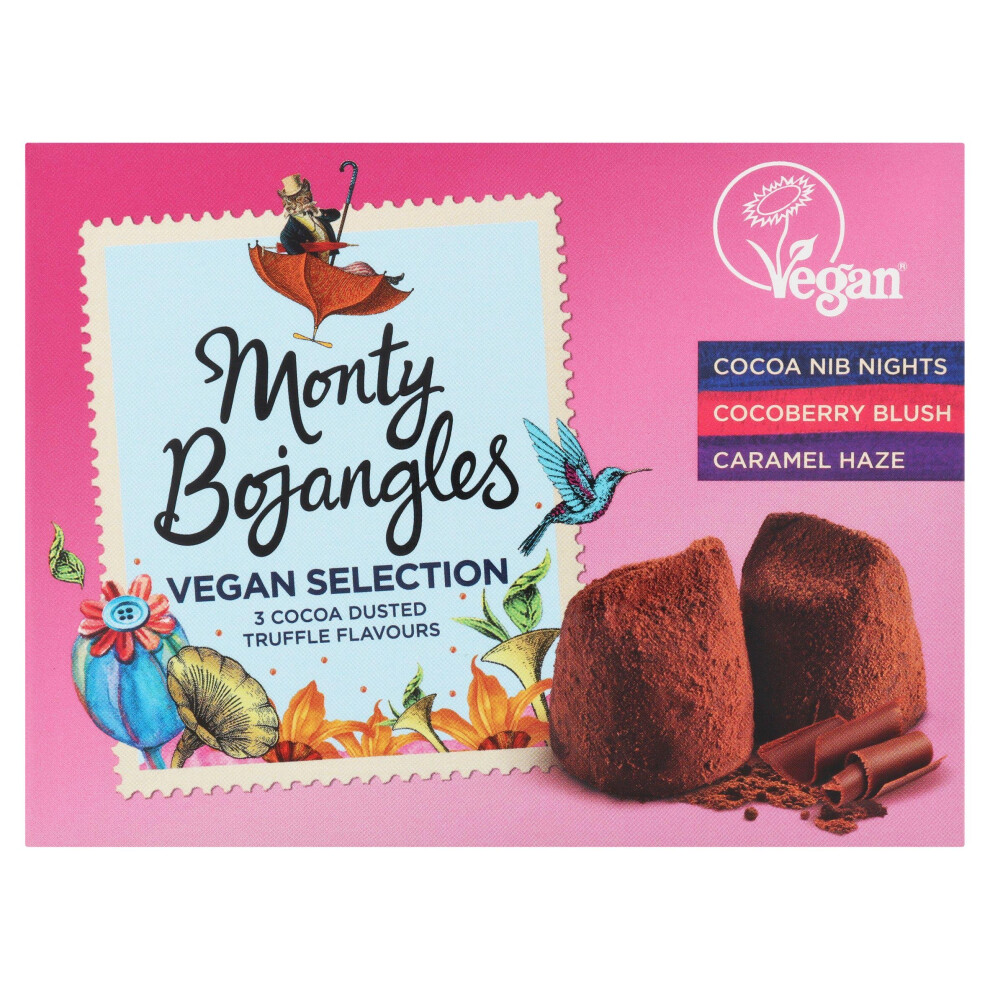 Monty Bojangles Vegan Truffles Selection Gift Box 135G