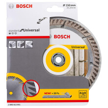 Snijschijf - Bosch - Standaard voor Universeel - Doorsnede 150 mm - Breedte 2,4 mm - Gat 22,23 mm