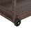 VidaXL vidaXL Barwagen Braun 100x45x83 cm Poly Rattan 5