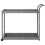 VidaXL vidaXL Barwagen Grau 100x45x83 cm Poly Rattan 3