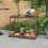 VidaXL vidaXL Barwagen Braun 100x45x83 cm Poly Rattan 1