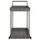 VidaXL vidaXL Barwagen Grau 100x45x83 cm Poly Rattan 4