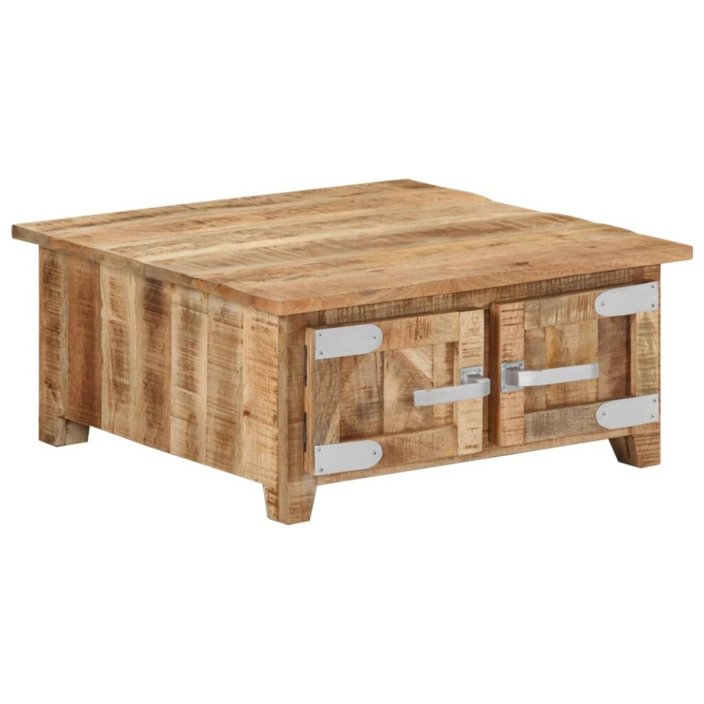 vidaXL Solid Mango Wood Coffee Table Living Room Couch Side Sofa Tea Table