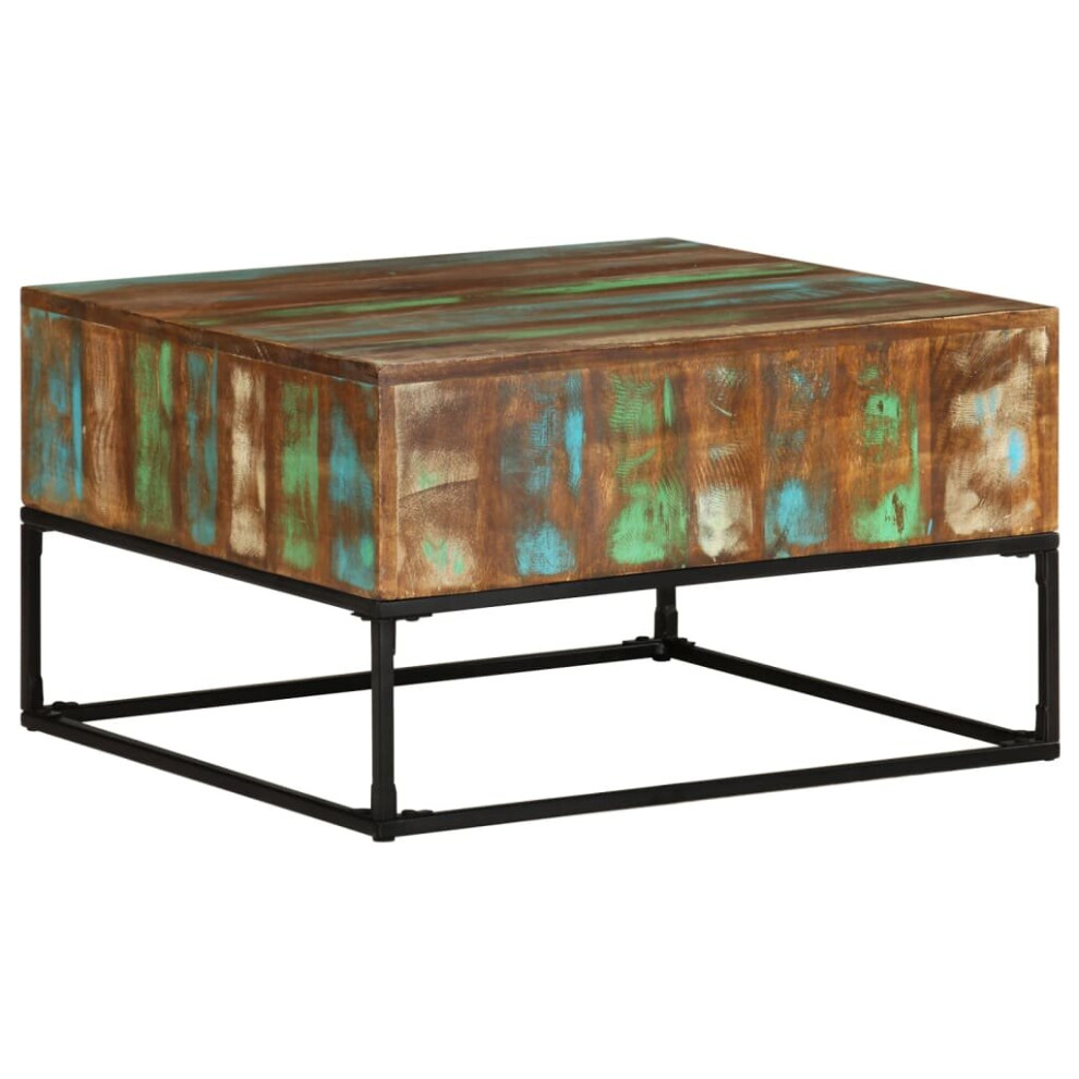 Vidaxl Coffee Table Solid Reclaimed Wood Living Room Furniture Couch Table