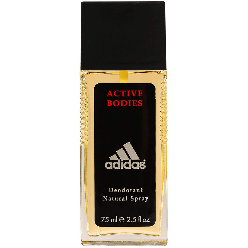 adidas active bodies deodorant natural spray 75 ml